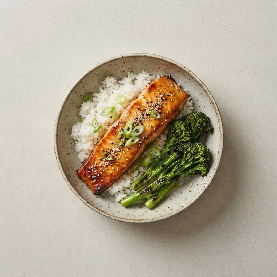 Miso Glazed Salmon